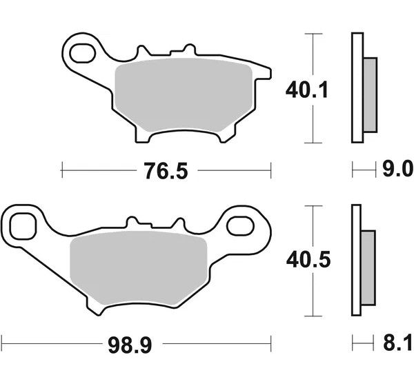 SBS Bremsbeläge & Bremsbacken - Detailansicht