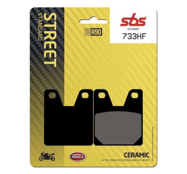 SBS Bremsbeläge & Bremsbacken für YAMAHA YZF-R1 1000 1998-2001