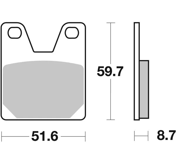 SBS Bremsbeläge & Bremsbacken - Detailansicht
