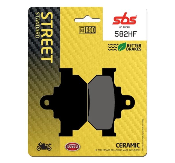 SBS Bremsbeläge & Bremsbacken für SUZUKI DR 600 S 1985-1988