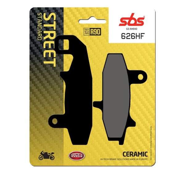 SBS Bremsbeläge & Bremsbacken für SUZUKI DR 750 S 1988-1989