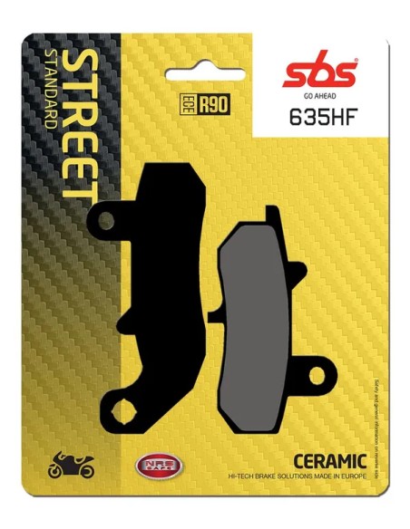 SBS Bremsbeläge & Bremsbacken für SUZUKI RG 125 F 1992-1996
