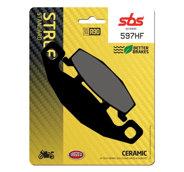 SBS Bremsbeläge & Bremsbacken für KAWASAKI EX 250 R 1988-2007
