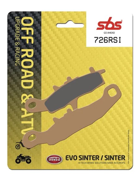 SBS Bremsbeläge & Bremsbacken für KAWASAKI KX 100 1997-2021