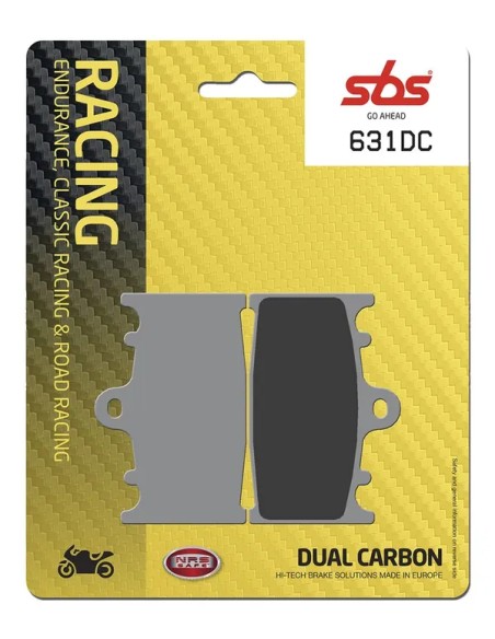 SBS Bremsbeläge & Bremsbacken für SUZUKI GSX-R 600 1997-2003