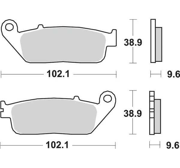 SBS Bremsbeläge & Bremsbacken - Detailansicht