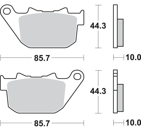SBS Bremsbeläge & Bremsbacken - Detailansicht