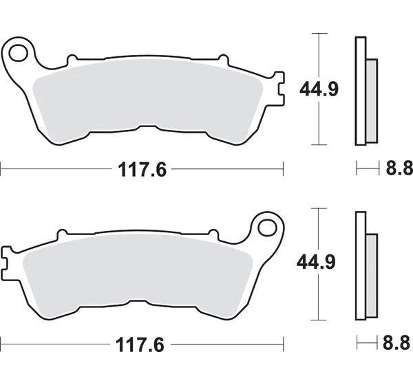 SBS Bremsbeläge & Bremsbacken - Detailansicht