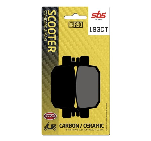 SBS Bremsbeläge & Bremsbacken für HONDA SH 300 I ABS 2008-2019