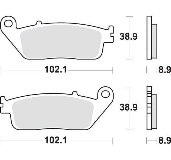 SBS Bremsbeläge & Bremsbacken - Detailansicht
