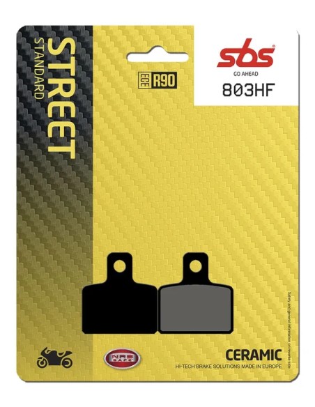 SBS Bremsbeläge & Bremsbacken für SCORPA SY 125 F 2006-2010