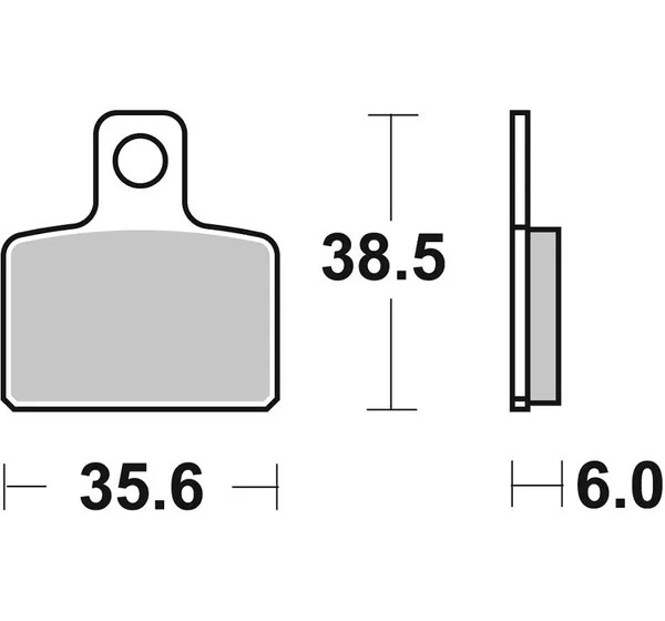SBS Bremsbeläge & Bremsbacken - Detailansicht