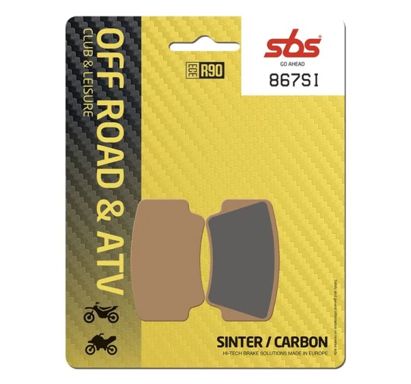 SBS Bremsbeläge & Bremsbacken für KTM SX 505 ATV 2009-2012