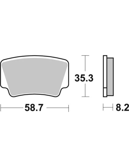 SBS Bremsbeläge & Bremsbacken - Detailansicht