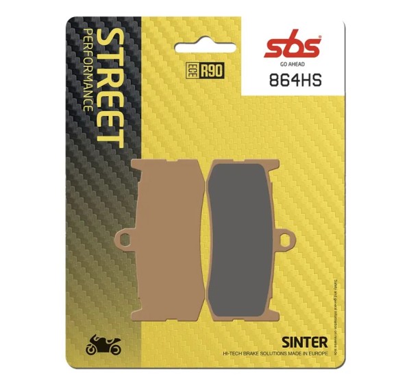 SBS Bremsbeläge & Bremsbacken für TRIUMPH DAYTONA 675 2009-2015