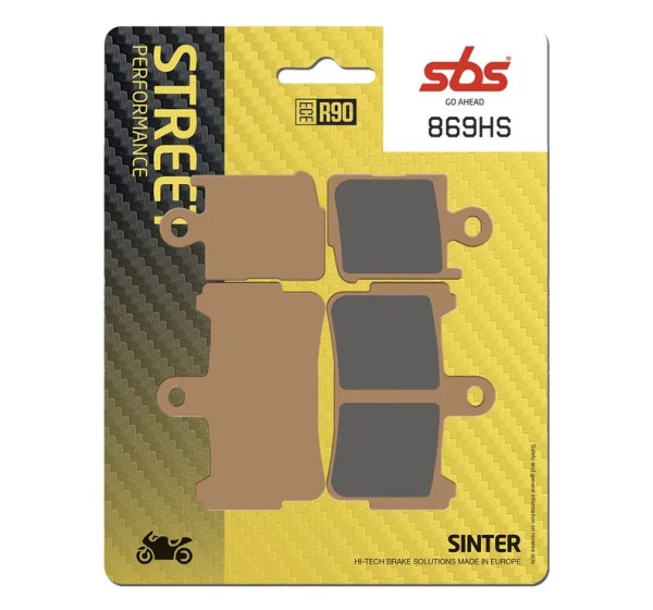 SBS Bremsbeläge & Bremsbacken für HONDA VFR 1200 F 2010-2016