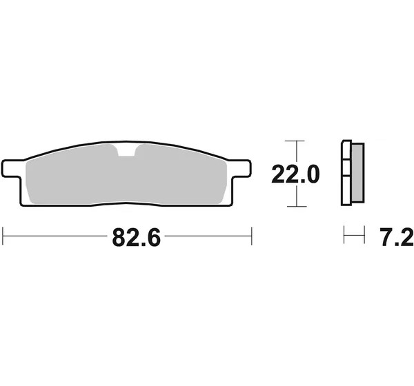 SBS Bremsbeläge & Bremsbacken - Detailansicht