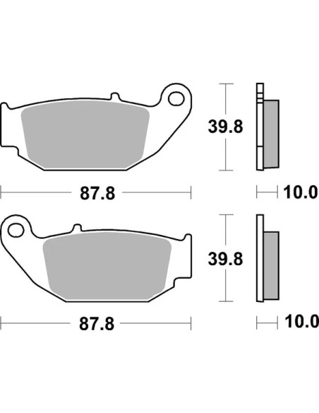 SBS Bremsbeläge & Bremsbacken - Detailansicht