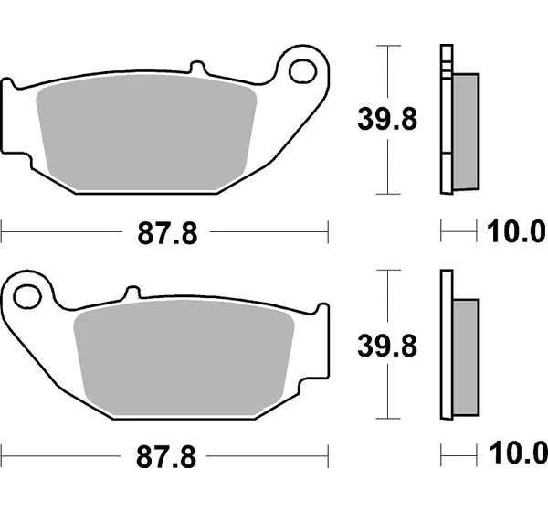 SBS Bremsbeläge & Bremsbacken - Detailansicht