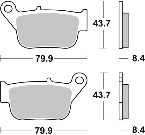SBS Bremsbeläge & Bremsbacken - Detailansicht