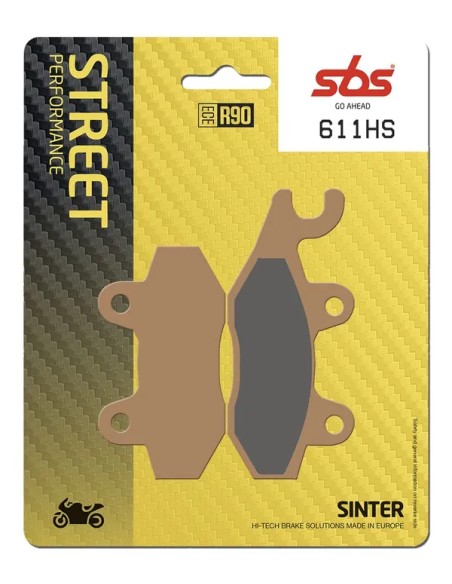 SBS Bremsbeläge & Bremsbacken für KAWASAKI KLF 300 4X4 1989-2005