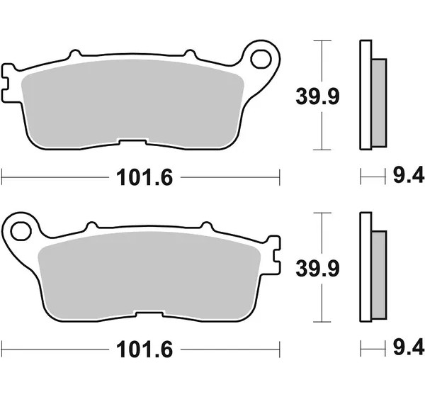 SBS Bremsbeläge & Bremsbacken - Detailansicht