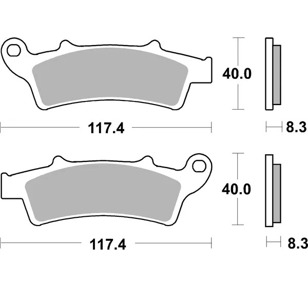 SBS Bremsbeläge & Bremsbacken - Detailansicht