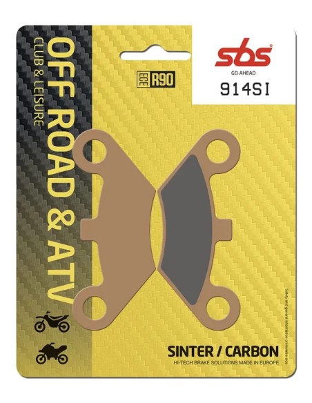 SBS Bremsbeläge & Bremsbacken für GOES G 520 2X4 2010-2012
