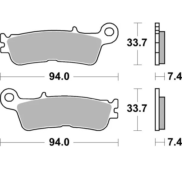 SBS Bremsbeläge & Bremsbacken - Detailansicht