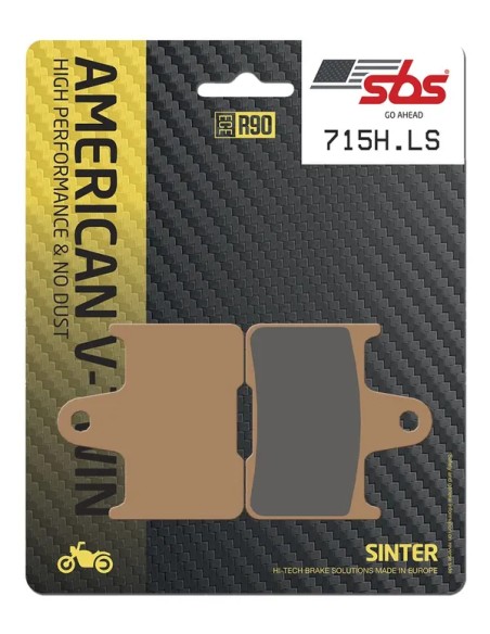 SBS Bremsbeläge & Bremsbacken für Harley Davidson XL 1200 X ABS 2014-2022