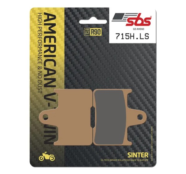 SBS Bremsbeläge & Bremsbacken für Harley Davidson XL 1200 X ABS 2014-2022