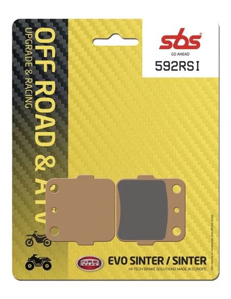 SBS Bremsbeläge & Bremsbacken für KAWASAKI KX 100 1989-2021