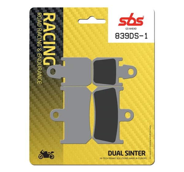 SBS Bremsbeläge & Bremsbacken für YAMAHA YZF-R1 1000 2007-2014