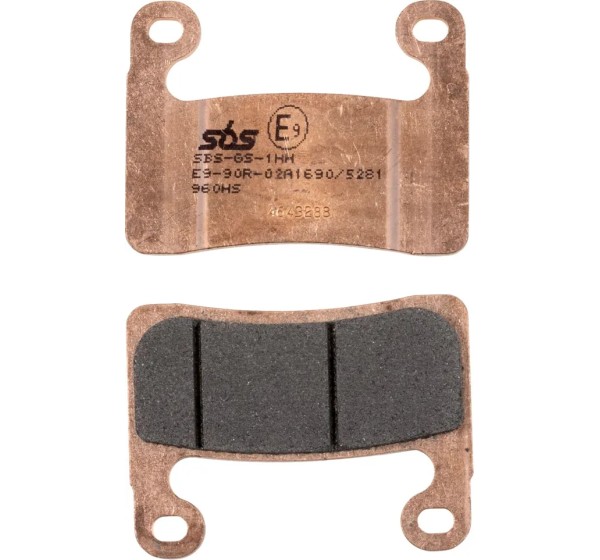 SBS Bremsbeläge & Bremsbacken für BMW R 1250 GS ABS 2019-2024
