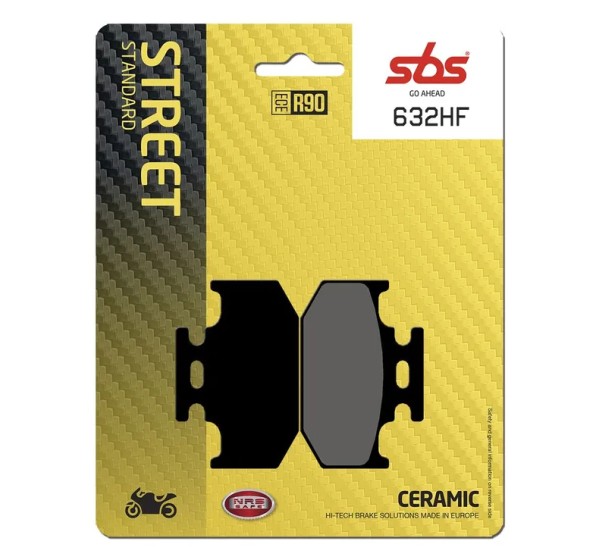 SBS Bremsbeläge & Bremsbacken für SUZUKI TS 200 R 1990-1994