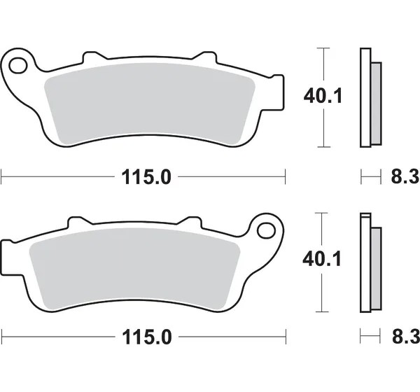 SBS Bremsbeläge & Bremsbacken - Detailansicht