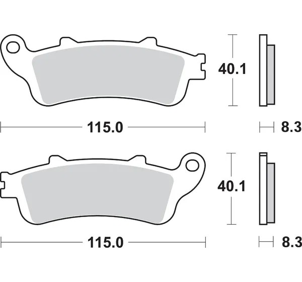SBS Bremsbeläge & Bremsbacken - Detailansicht