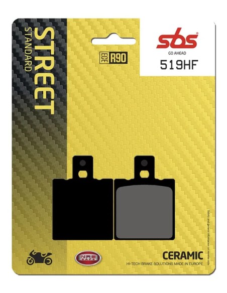 SBS Bremsbeläge & Bremsbacken für DUCATI SS 900 1990-1997
