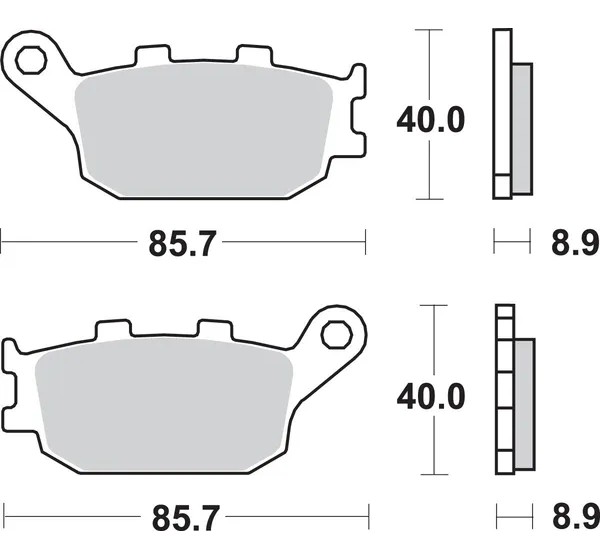 SBS Bremsbeläge & Bremsbacken - Detailansicht