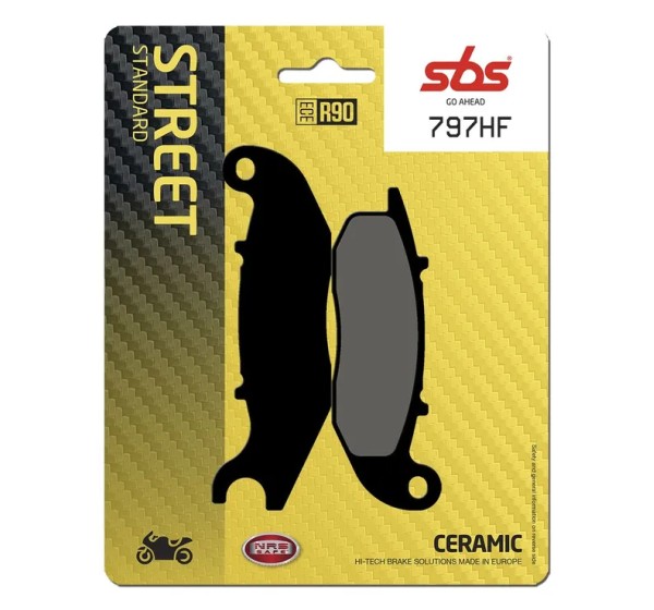 SBS Bremsbeläge & Bremsbacken für HONDA CBR 125 R 2004-2016