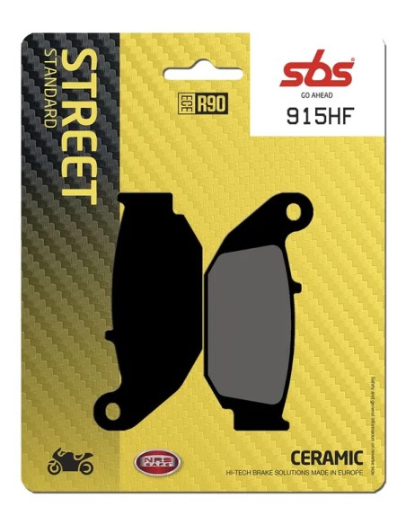 SBS Bremsbeläge & Bremsbacken für HONDA CBR 125 R 2011-2016