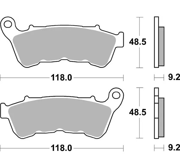 SBS Bremsbeläge & Bremsbacken - Detailansicht