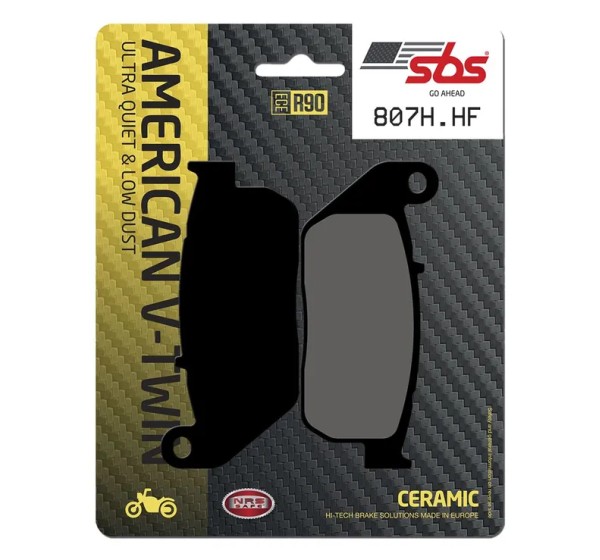 SBS Bremsbeläge & Bremsbacken für Harley Davidson XL 1200 C 2004-2013