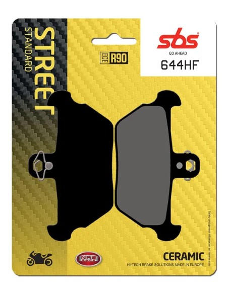 SBS Bremsbeläge & Bremsbacken - BRAKE PAD CAR/CER