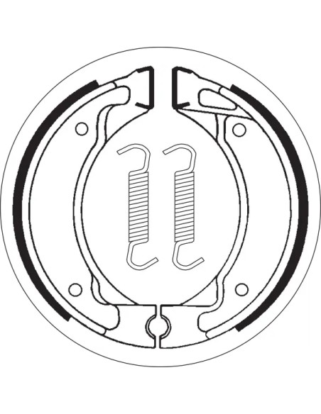 SBS Bremsbeläge & Bremsbacken - Detailansicht