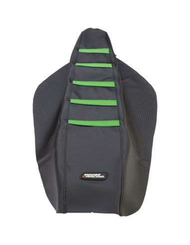 MOOSE RACING GERIPPTER SITZBANKBEZUG SCHWARZ/GRÜN Bild 2 MOOSE RACING GERIPPTER SITZBANKBEZUG SCHWARZ/GRÜN Bild 2