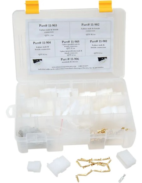 RICK'S MOTORSPORT ELECTRIC Kabel & Schalter - KIT WIRE CONNECTOR