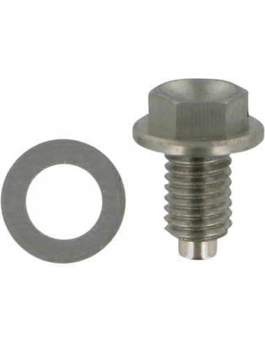 MOOSE RACING MAGNETISCHE ABLASSSCHRAUBEN ZIP-TY SILBER SUZUKI/YAMAHA MOOSE RACING MAGNETISCHE ABLASSSCHRAUBEN ZIP-TY SILBER SUZUKI/YAMAHA