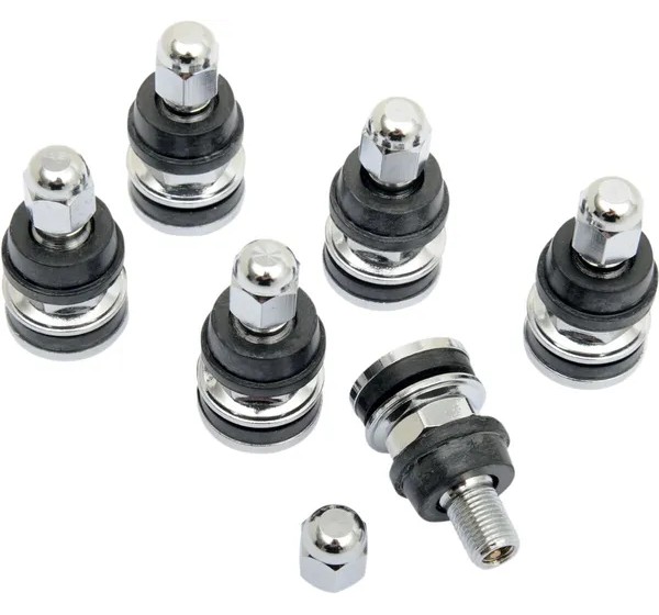 K&L SUPPLY Ventilschäfte - VALVE STEM METAL 14 6PK