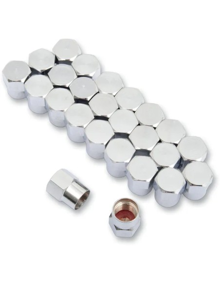 K&L SUPPLY Ventilschäfte - CAP VALVE STEM CHROME 25P